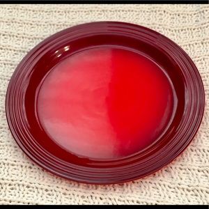Le Creuset Dinner Plates in Cerise Set of 8
